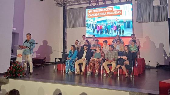 PSOE Miajadas presenta su lista de candidatos de cara a las Elecciones Municipales del 28-M
