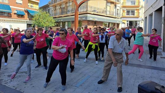 Los mayores miajadeños se mueven al aire libre