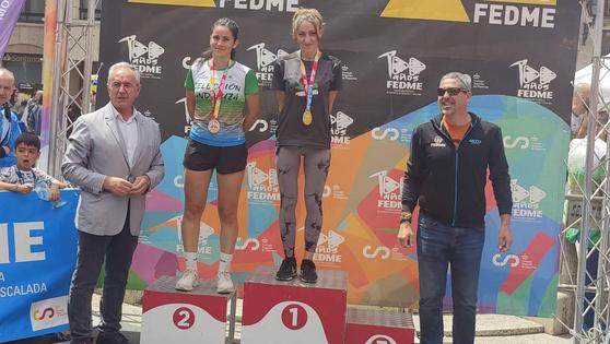 Alicia Pañero, campeona en categoría Junior de la Copa de España de Carreras de Montaña