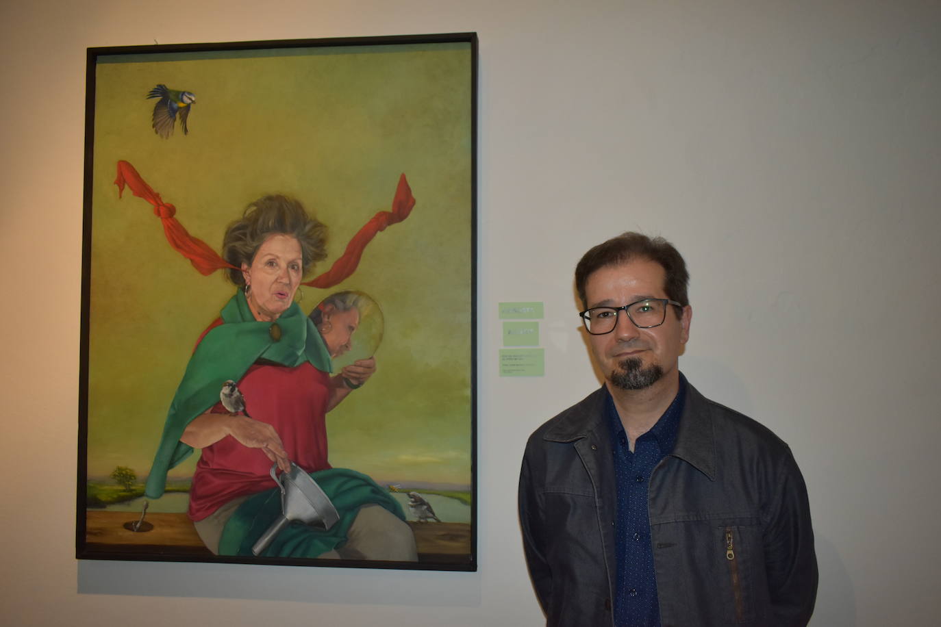 El Palacio Obispo Solís acoge la exposición de las obras del XII Certamen de Pintura Laura Otero