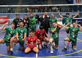 El equipo Extremadura Grupo Laura Otero en una de las jornadas de la temporada 2022-23