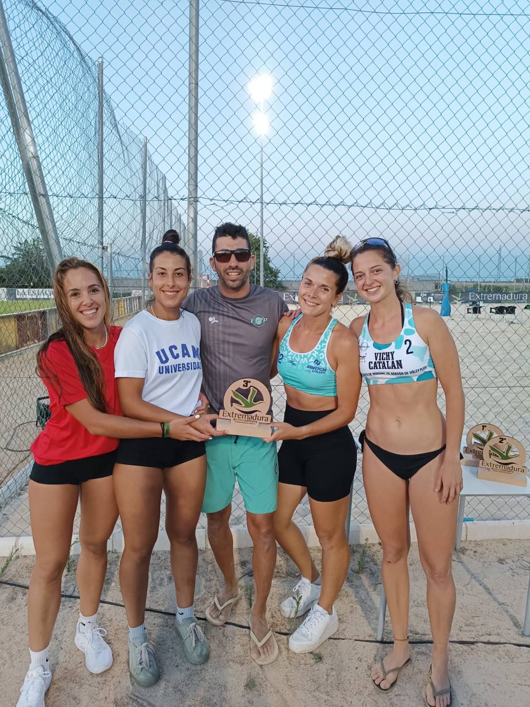 El Circuito Extremeño de Voley Playa en Miajadas en imágene