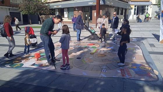 La Plaza de España acoge el 'Gran juego de la orgánica'