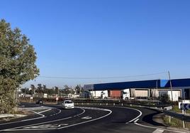 Finaliza el asfaltado de la carretera EX206/N-V