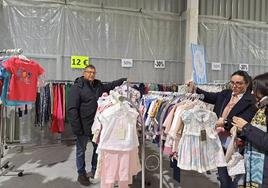 Uno de los stands de la pasada campaña del stock de invierno.