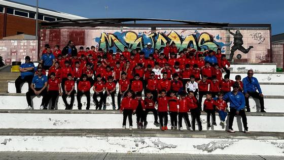 La Escuela de Fútbol Miajadas celebró su tradicional 'Día sin balón'
