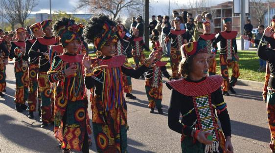 El Carnaval llenó de color y música las calles de Miajadas