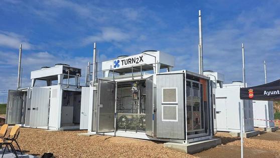 Miajadas acoge la primera planta de gas natural verde de Extremadura y la segunda de España