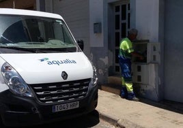 Aqualia renueva los contadores de agua en Miajadas y pedanías