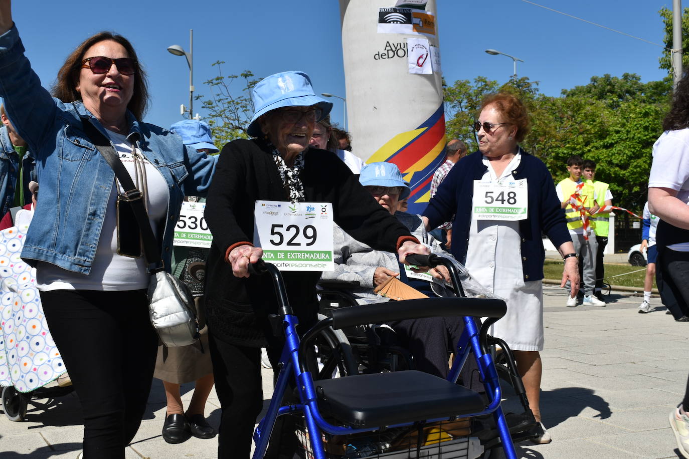 Fotos: El Torrente Ballester y San Martín de Porres corren juntos por la ELA