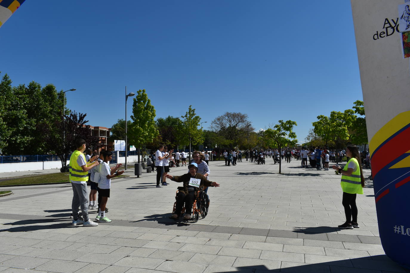 Fotos: El Torrente Ballester y San Martín de Porres corren juntos por la ELA