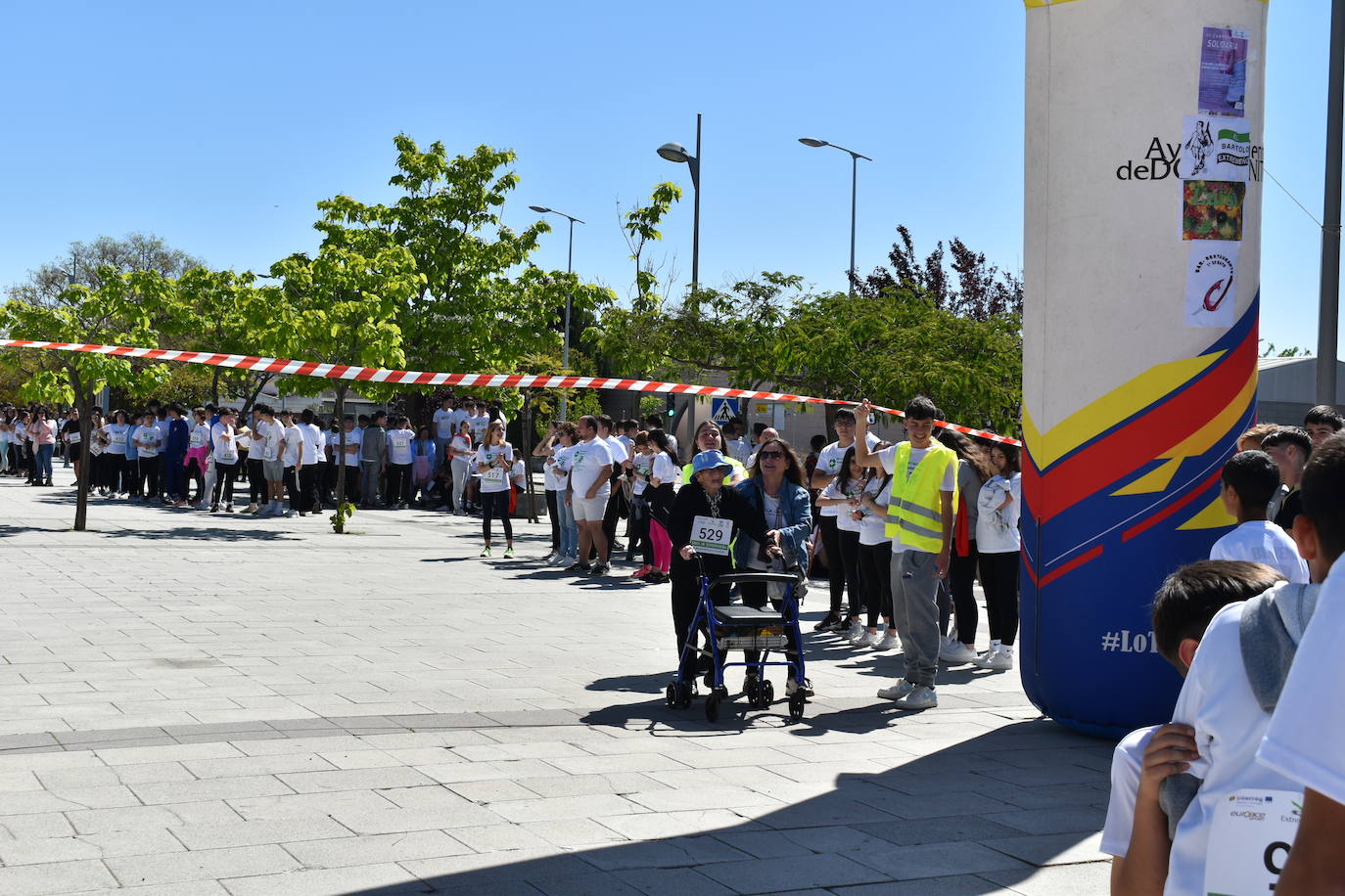 Fotos: El Torrente Ballester y San Martín de Porres corren juntos por la ELA