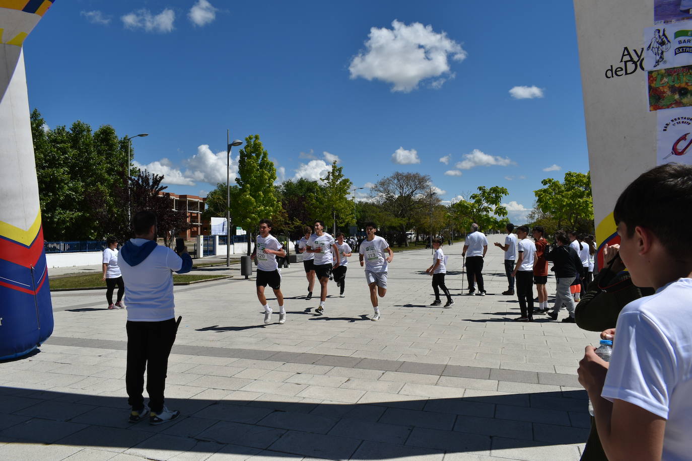 Fotos: El Torrente Ballester y San Martín de Porres corren juntos por la ELA
