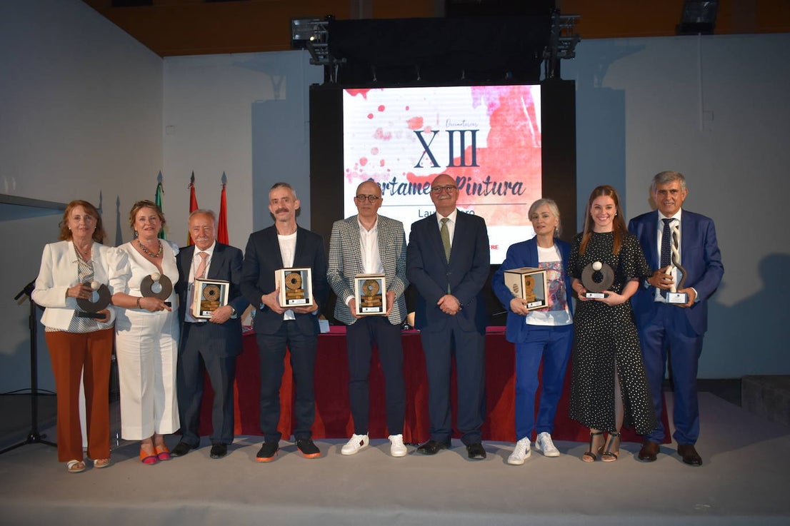 Miajadas se consolida en el mundo del arte con su XIII certamen de pintura Fundación Laura Otero