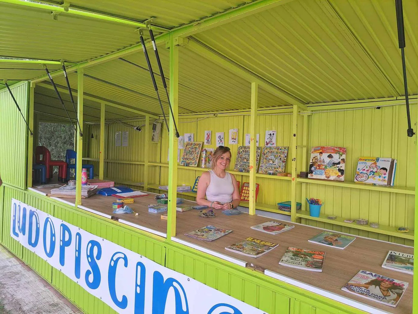 La ludopiscina abre de nuevo sus puertas para refrescar las tardes en la piscina de verano