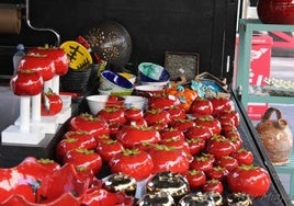 Uno de los stands de artesanía de la pasada edición.