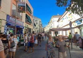 Iniciativa veraniega del comercio el pasado 2023.