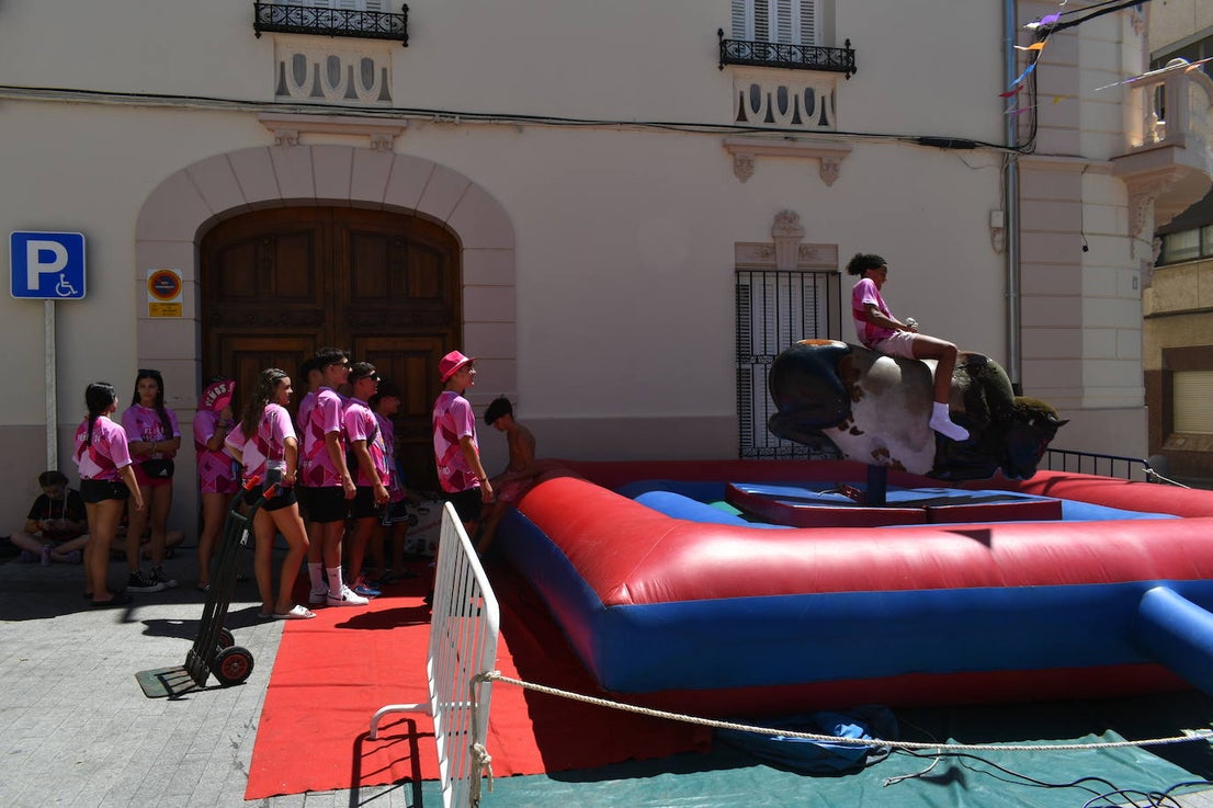 Fotos: Las peñas reinan en la Feria de día