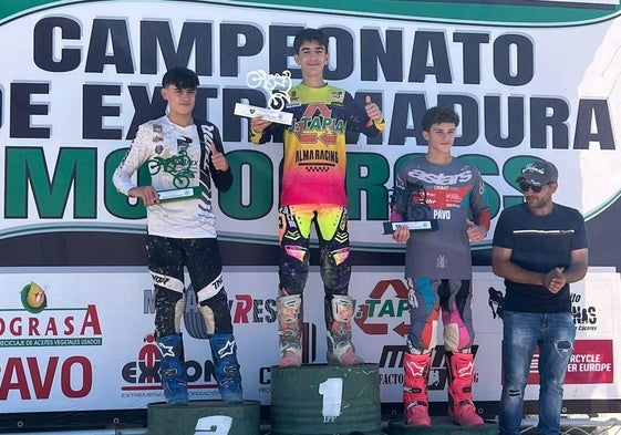 El piloto de Miajadas Samuel Tapia se impone en la quinta carrera del Campeonato extremeño de Motocross
