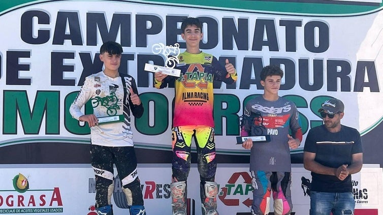 El piloto de Miajadas Samuel Tapia se impone en la quinta carrera del Campeonato extremeño de Motocross