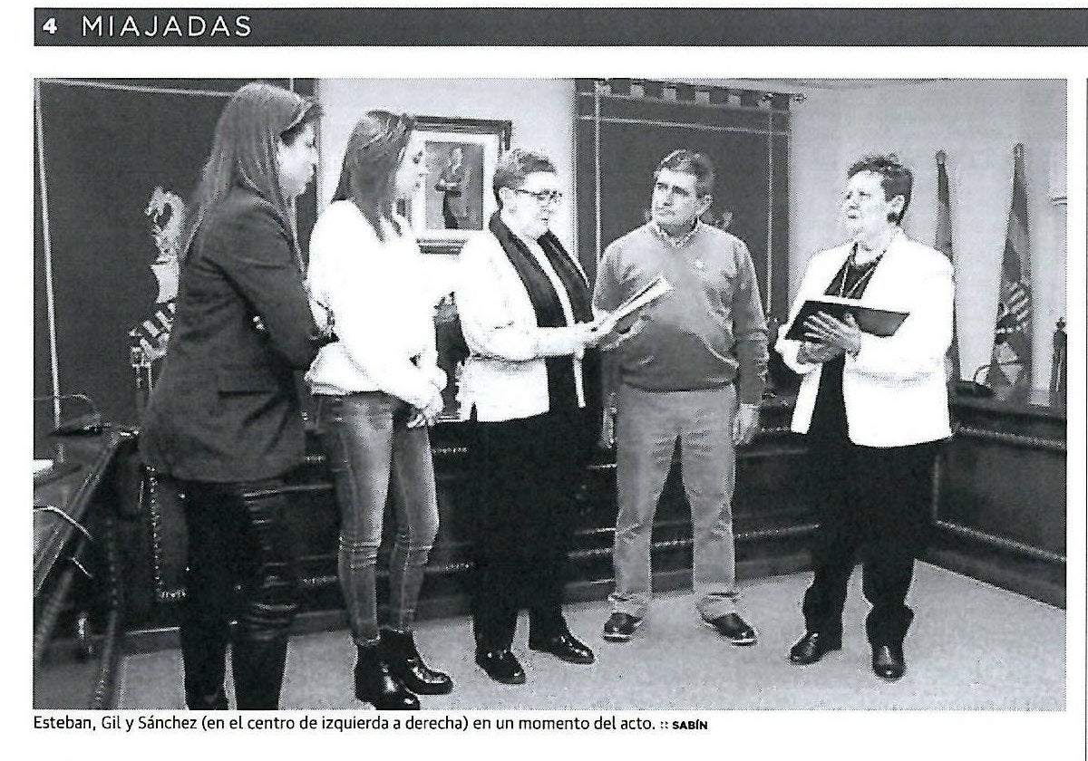 Uno de los actos de hermanamiento en el año 2018.