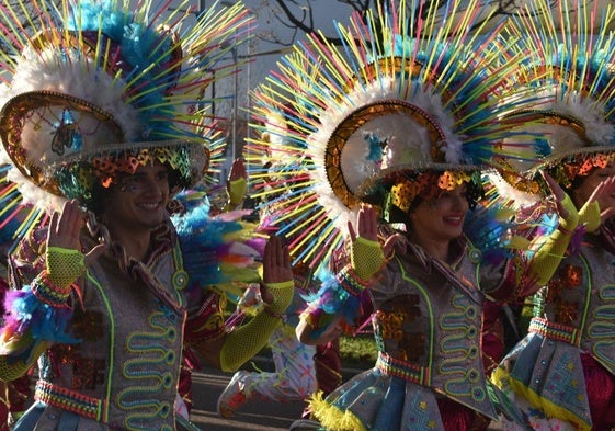 Gran desfile de Carnaval de 2024 en Miajadas.