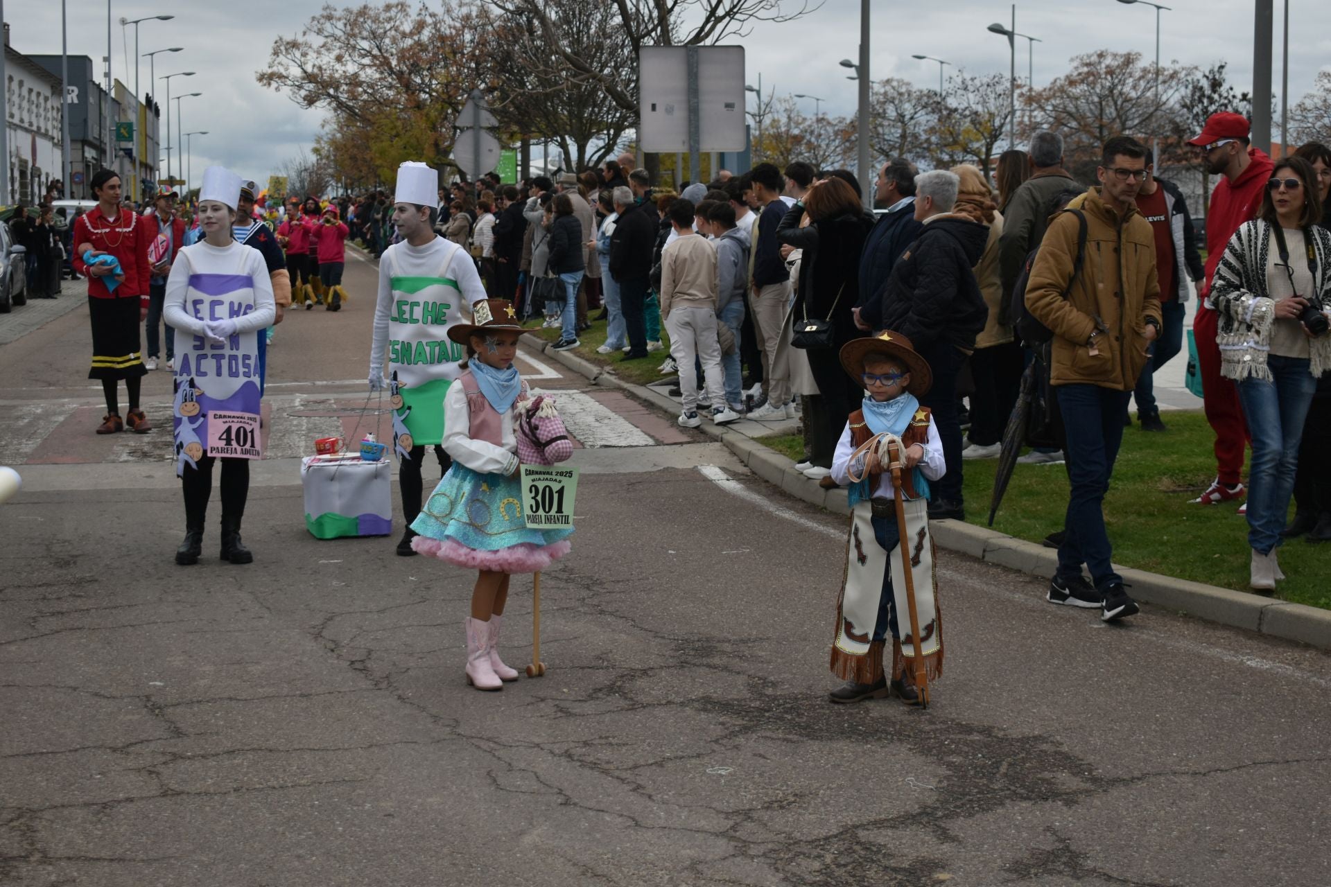 Fotos: Miajadas vive el Carnaval en su gran desfile de comparsas