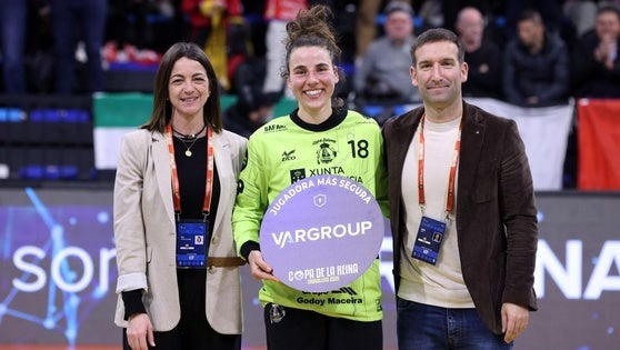 Ana Belén Palomino, 'Jugadora más segura' en Cuartos de final de la Copa de la Reina de Balonmano