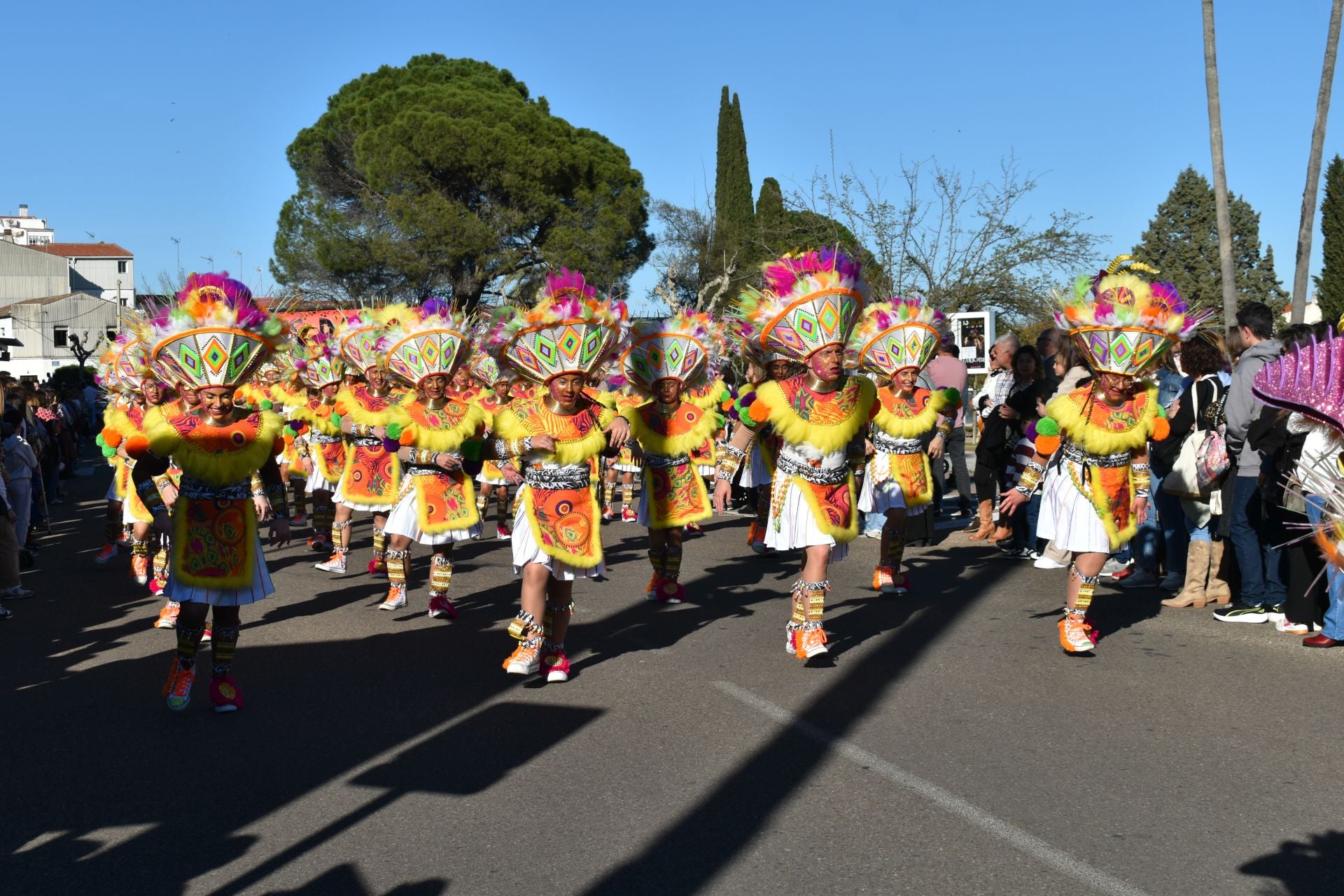 Fotos: 18 comparsas hicieron vibrar en la VI Convivencia Carnavalera de Miajadas