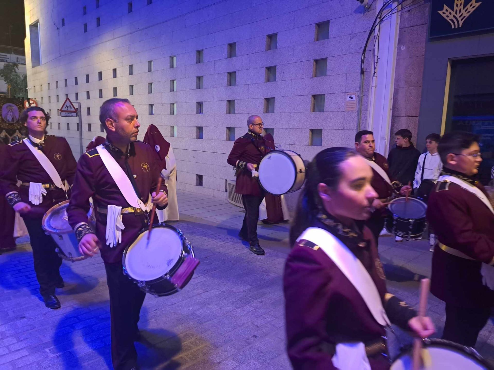 Fotos: Procesión de la 'Oración en el huerto de los olivos', el 'Cristo amarrado a la columna' y 'Jesús Nazareno'