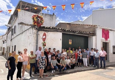 Imagen de archivo de la fiesta de la Cruz de Mayo en Miajadas.