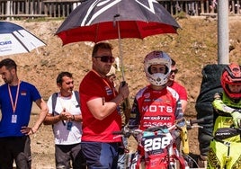 Samuel Tapia consigue la cuarta plaza en la quinta carrera del Campeonato de España MX125