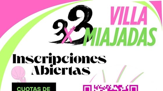 Abiertas las inscripciones para participar en el 3x3 'Villa de Miajadas'