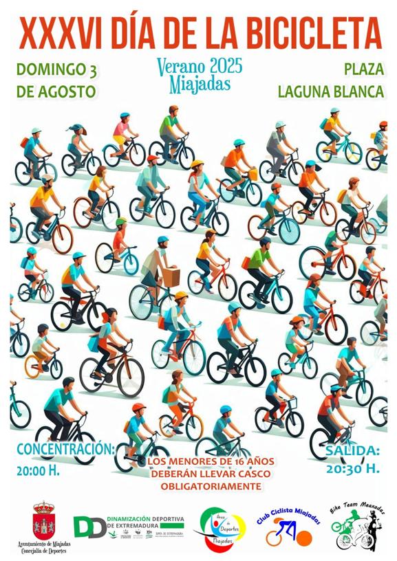 Llega el XXXVI Día de la Bicicleta