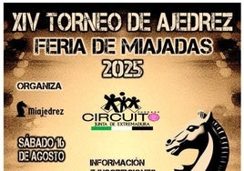El ajedrez vuelve a Miajadas durante su Feria
