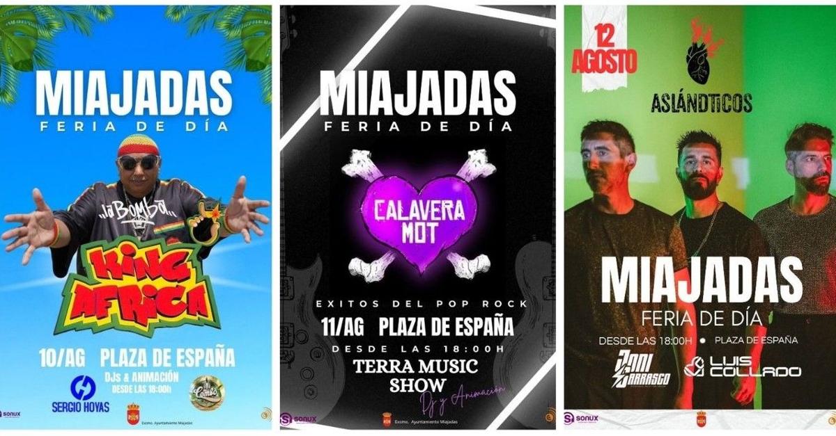 Comienza la Feria de Día que animará la localidad con mucha música