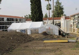 Lugar en el que se están llevando a cabo las excavaciones.