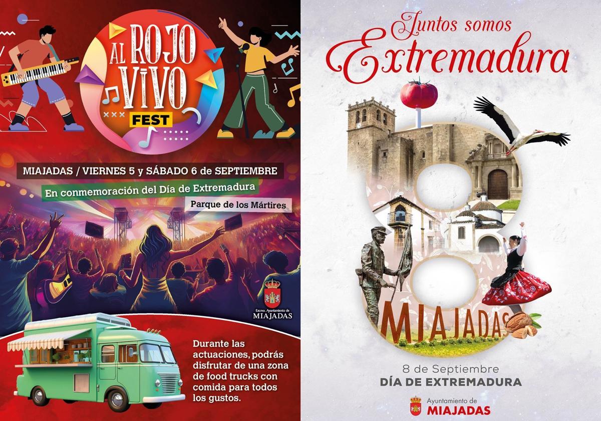Miajadas celebrará el Día de Extremadura los días 5, 6 y 8 de septiembre