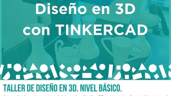 Taller de Diseño 3D con TinkerCAD en el Circular FAB de Miajadas