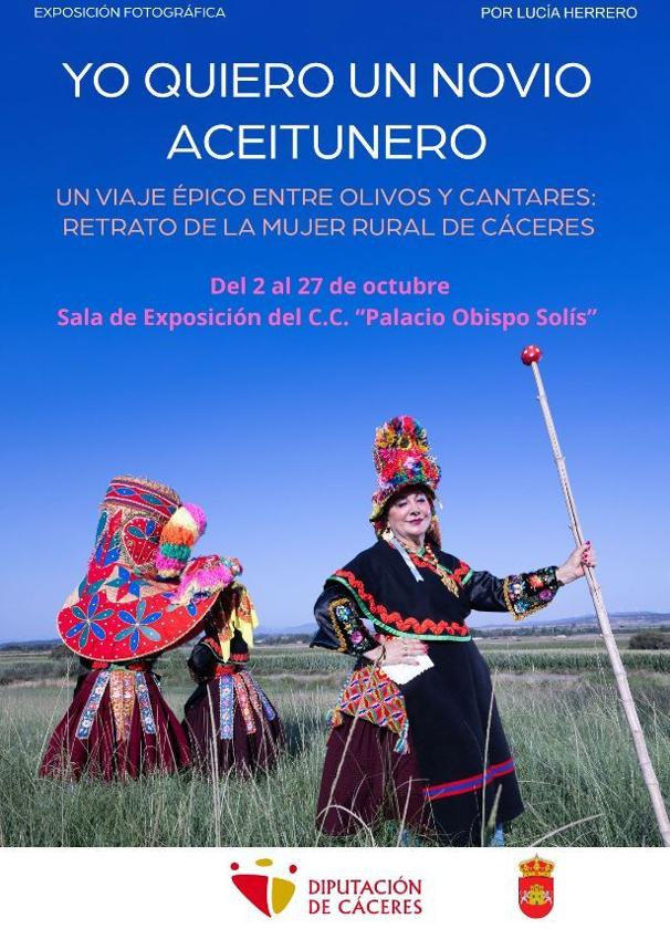 Llega a Miajadas la exposición 'Yo quiero un novio aceitunero'