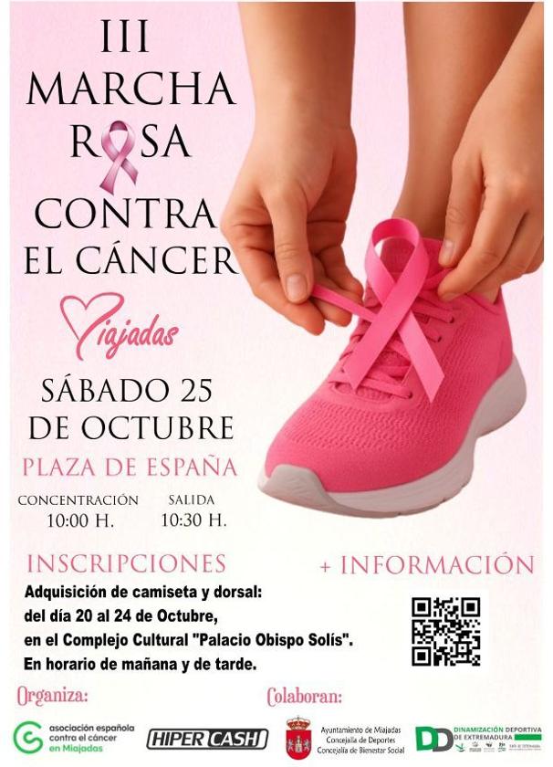 Miajadas volverá a salir a la calle para luchar contra el cáncer