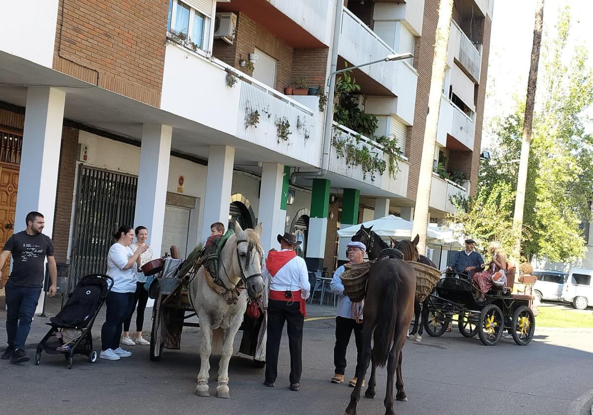 Imagen principal - Un viaje temporal hasta el siglo XIX para revivir la feria de Miajadas