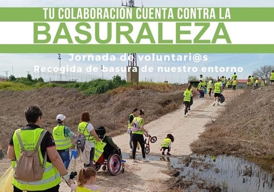 El Ayuntamiento organiza una nueva jornada para limpiar Miajadas de basuraleza
