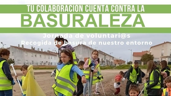 Nueva jornada para limpiar Miajadas de basuraleza
