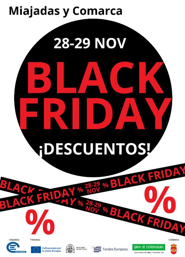 El comercio de Miajadas y Comarca celebran el Black Friday