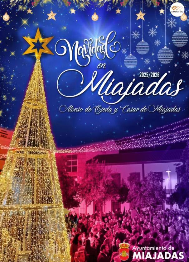 Imagen principal - Programa de Navidad 2025-26 en Miajadas