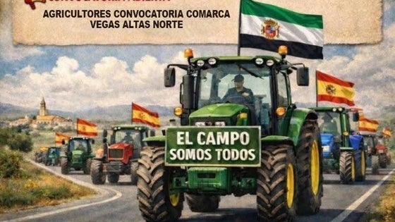 Desde Miajadas saldrá una tractorada contra el acuerdo de Mercosur y la PAC