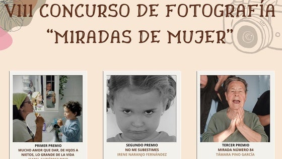 'Mucho amor que dar, de hijos a nietos, lo grande de la vida', imagen ganadora del VIII concurso de fotografía 'Miradas de mujer'