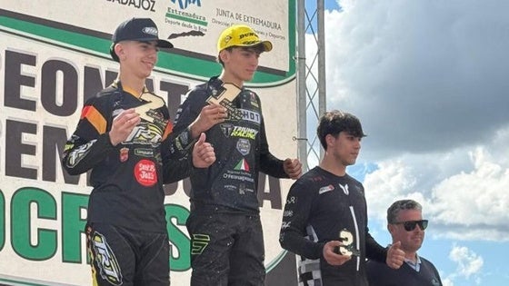 El miajadeño Samuel Tapia consigue la segunda plaza en la primera prueba del regional e motocross
