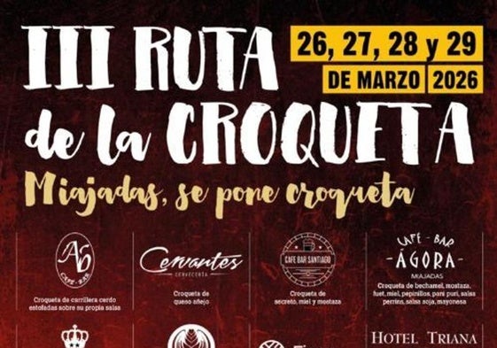 'Miajadas se pone coqueta' con la III Ruta de la croqueta